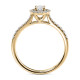 Monture : Emluxe 1 - Votre Bague Solitaire